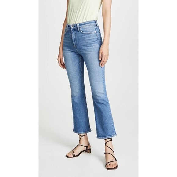 Rag & Bone Nina High-Rise Ankle Flare Jeans Women’s Size 26 - Picture 1 of 13